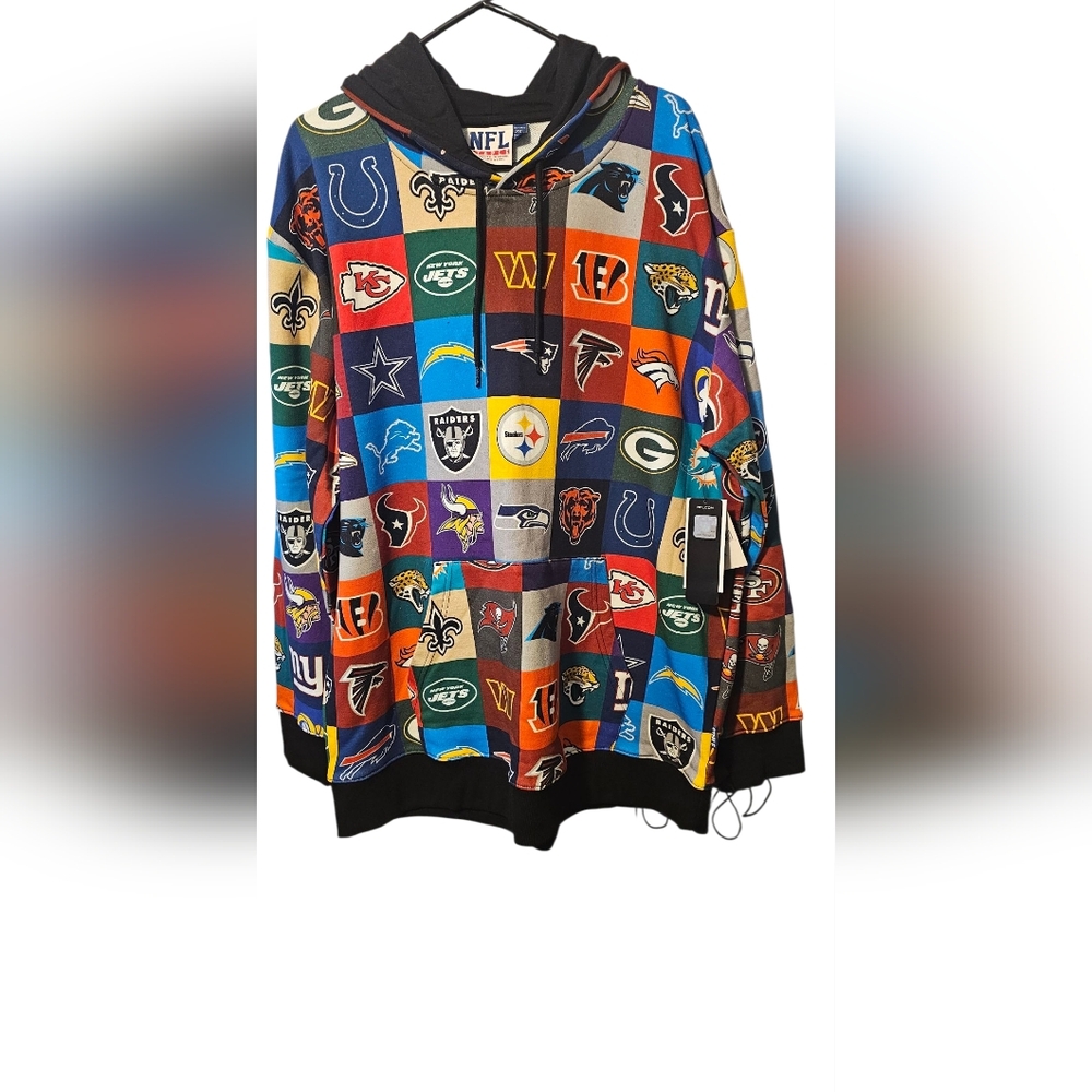 NFL Multicolor Team Logo Hoodie